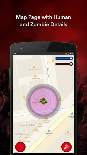 Zombie Apocalypse GPS screenshot 4