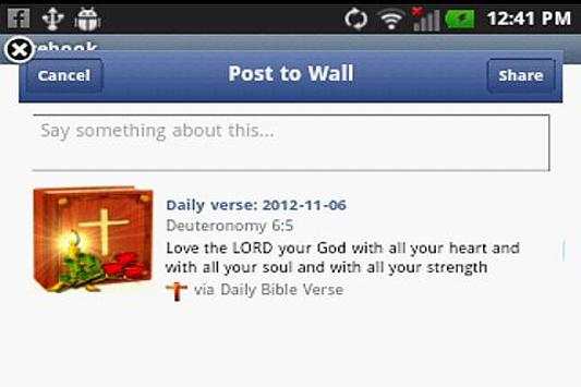 Daily Bible Verse screenshot 4