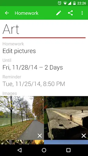 Timetable screenshot 4