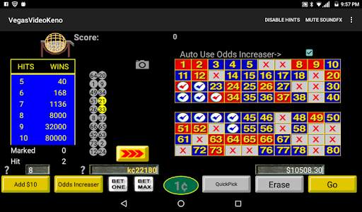 Vegas Video Keno screenshot 16