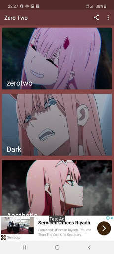 zero two wallpaper screenshot 2