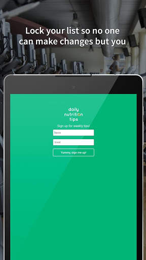 Atom - Subscriber sign-up app screenshot 9