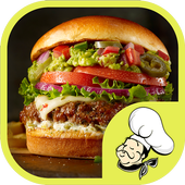 Burgers Recipes Cooking icon