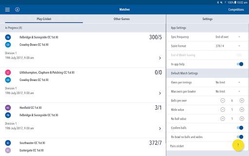 Play-Cricket Scorer screenshot 6