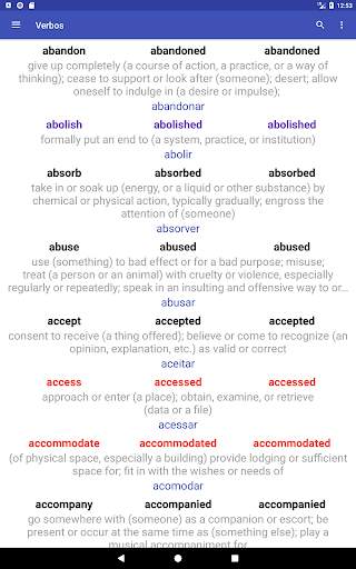 English Verbs screenshot 17