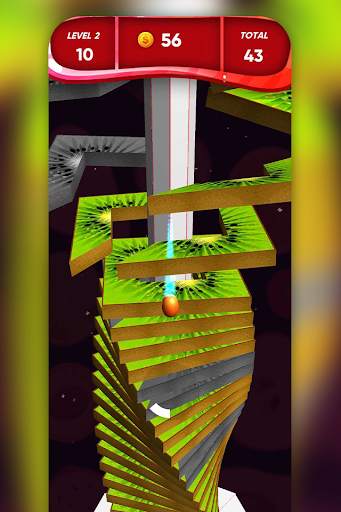 Stack Ball - Helix Fruit Blast Crush 3D screenshot 3