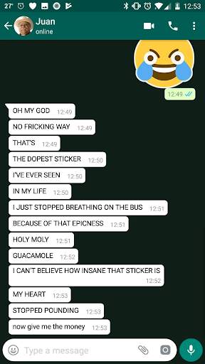 Cursed Stickers for Whatsapp screenshot 1