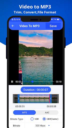 Video to MP3 - Audio Cutter screenshot 3
