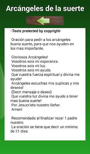 Oraciones de la buena suerte screenshot 6