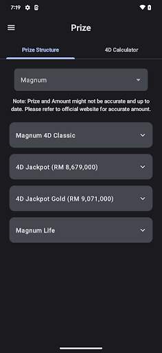 Anini 4D-Fast Live 4D Results screenshot 3