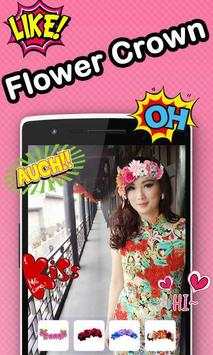 Flower Crown Beauty Camera screenshot 2