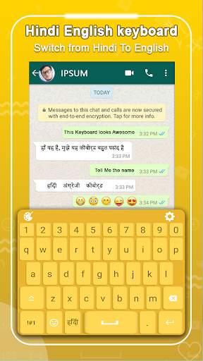 Easy Hindi English Keyboard स्क्रीनशॉट 5