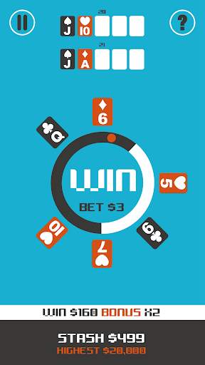 Pop Blackjack 21 - Lock And Load Your Cards! screenshot 3