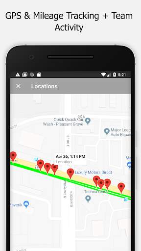 Timeero Time Clock App - GPS, Timesheet & Mileage 2 تصوير الشاشة