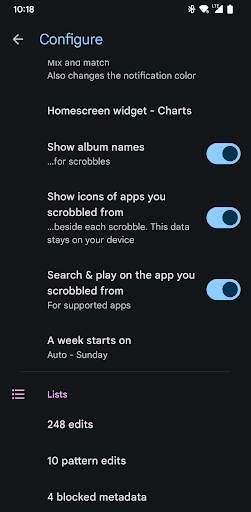 Pano Scrobbler for LastFM screenshot 6