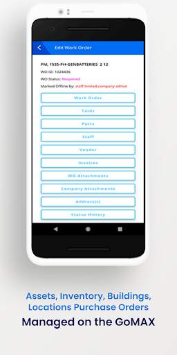 GoMAX Mobile CMMS EAM Software screenshot 4