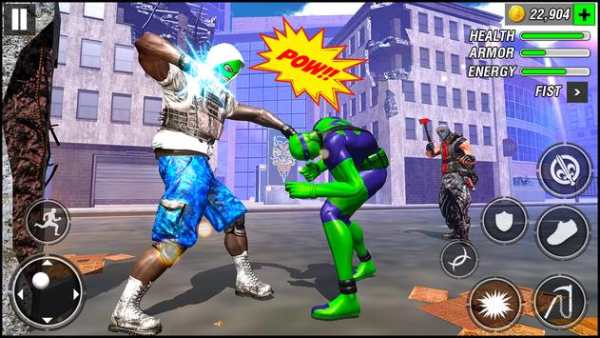 Rope Hero : Power Spider Fighter - Spider hero screenshot 2