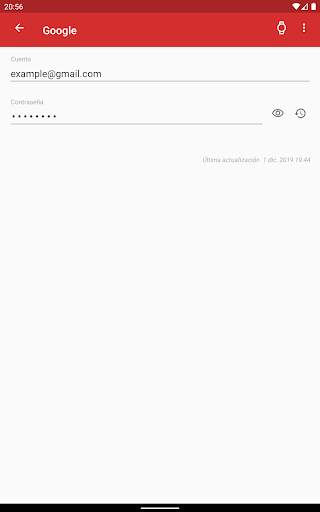 My Passwords - Datos Seguros screenshot 2