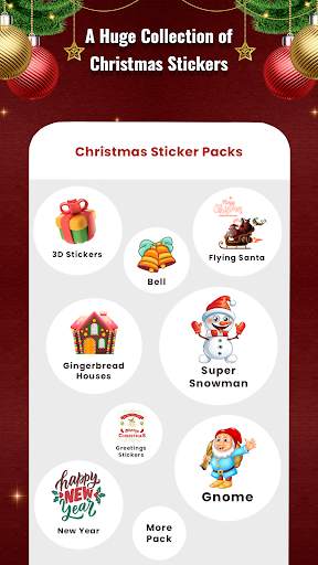 Christmas Stickers - WASticker screenshot 1