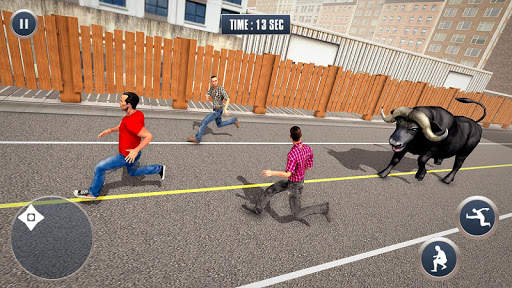 Angry Bull Wild Attack City Revenge screenshot 5