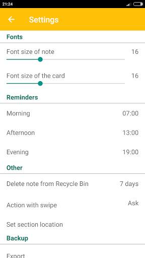 Notes screenshot 8
