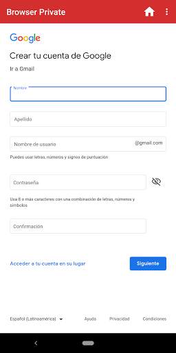Browser Private screenshot 1