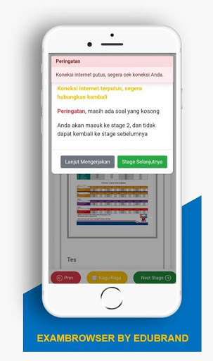 Exam Browser Edubrand screenshot 1
