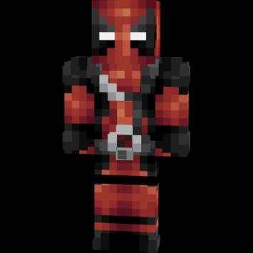 DEADPOOL Skin For MINECRAFT screenshot 1