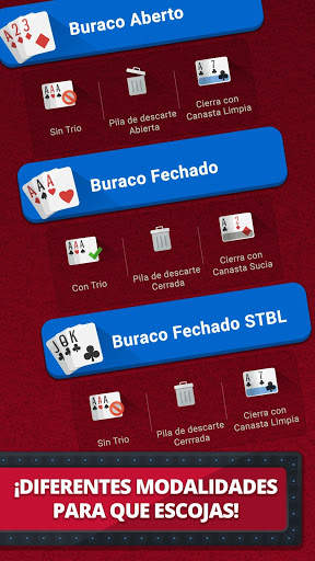 Buraco Real - Juego de Cartas screenshot 3