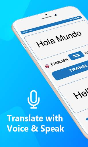 Free Language Translator Voice to Voice Translator screenshot 1