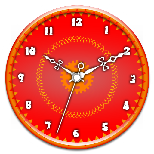 ikon Gear Clock Live Wallpaper