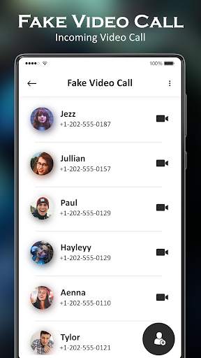 Fake Video Call, Girl Fake Video Call screenshot 1