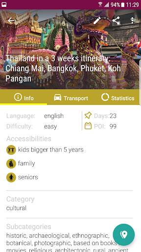 Toura: create digital itineraries from your travel screenshot 3