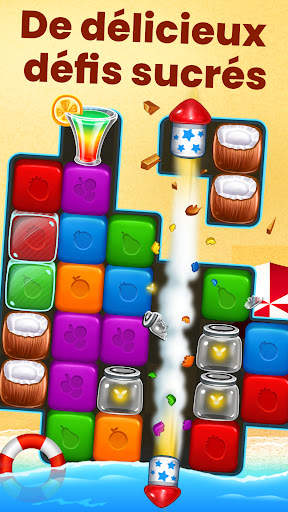 Explosion de cubes de fruits screenshot 2