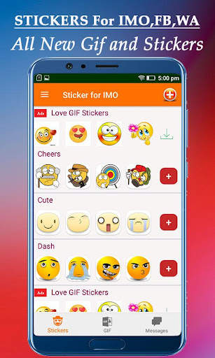 Stickers for Imo, fb, whatsapp screenshot 5
