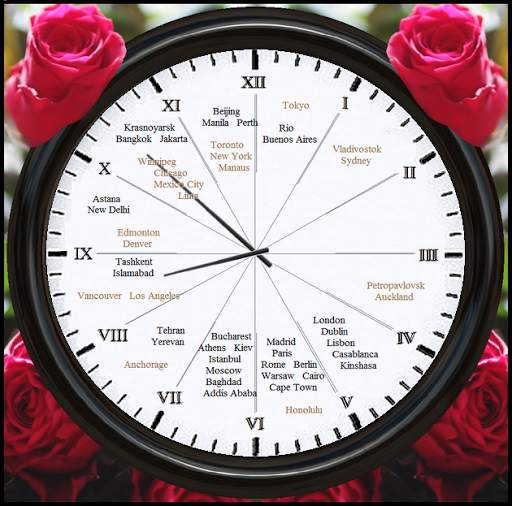 12-hour world clock screenshot 11