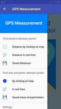 GPS Distance Area and Perimeter Measurement screenshot 1