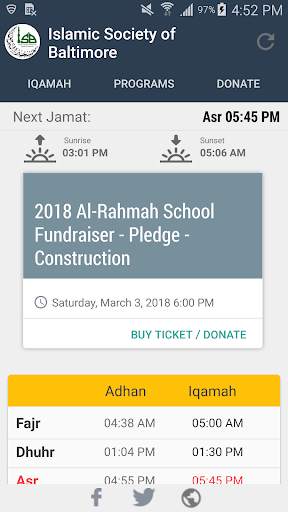 Islamic Society Of Baltimore screenshot 2