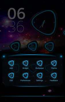 Next Launcher 3D Theme Galaxy screenshot 5