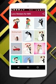 Love Stickers for IMO screenshot 5