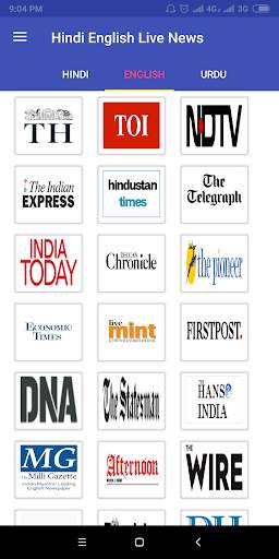 HINDI ENGLISH LIVE NEWS- Latest,Breking News screenshot 2