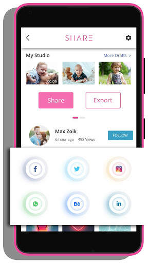 Baby Story Photo Video Maker With Music screenshot 6