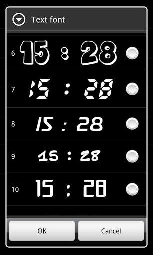Fullscreen Clock screenshot 4
