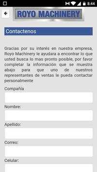 Royo Machinery screenshot 8