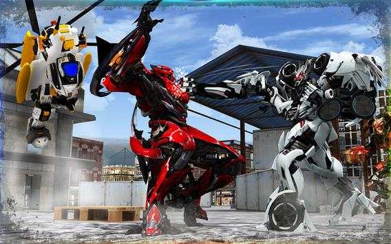 Helicopter Transformation: Robot Fighting Games screenshot 8