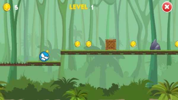 Angry Blue Ball 5 screenshot 2