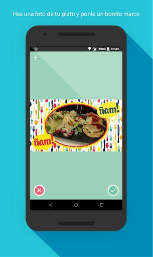 Marcos para fotos de comida screenshot 2