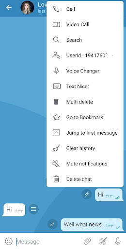 Mavi Gram Messenger screenshot 5
