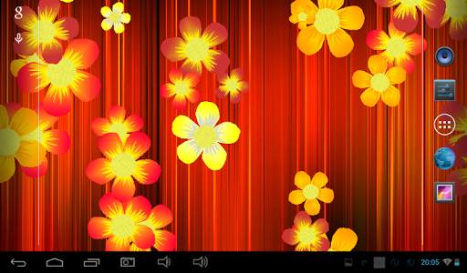Flowers live photo frame screenshot 13