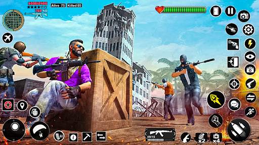 Commando Shooting Strike Games screenshot 3